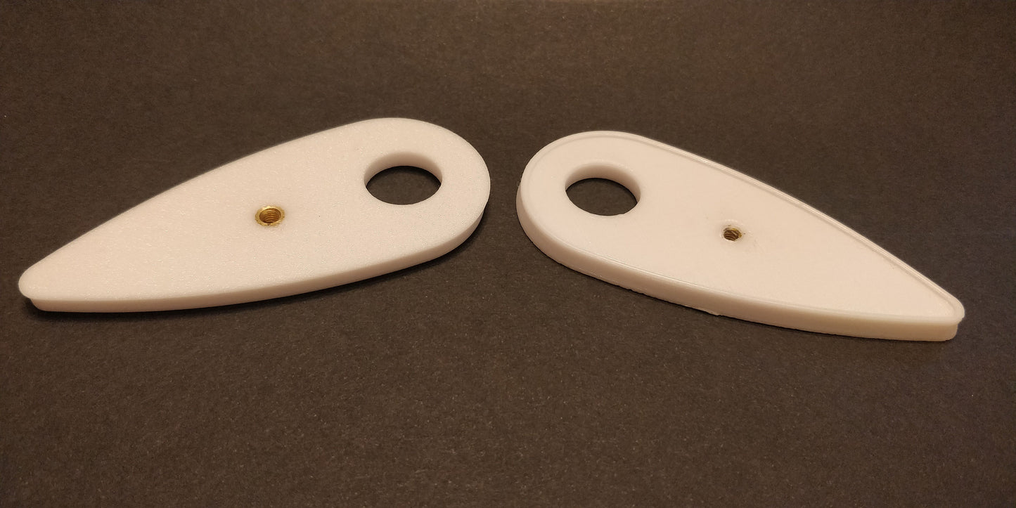 White Adapter Plates